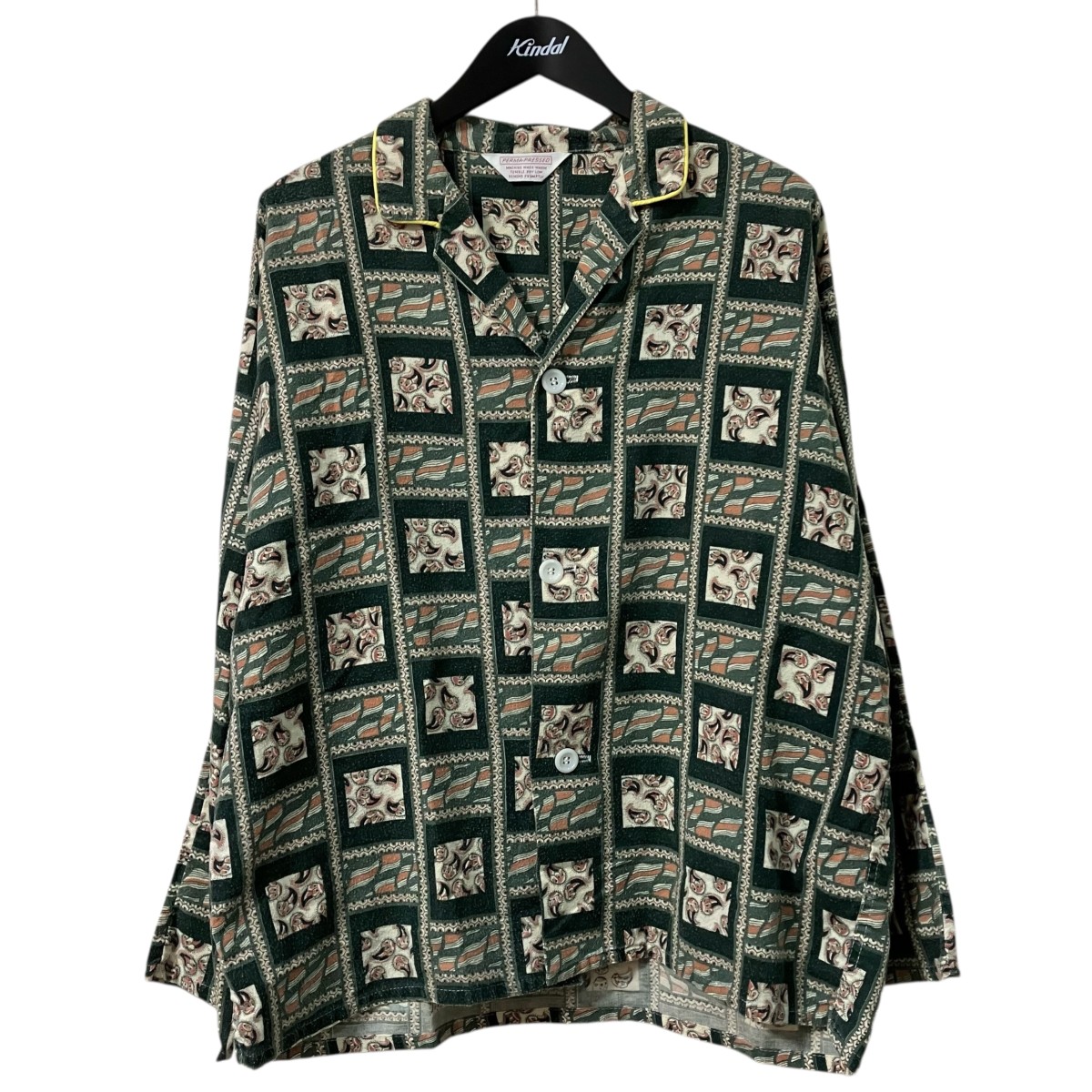 【中古】USED パジャマプルオーバー 緑であること 大きさ：- 【060526】（ユーズド）