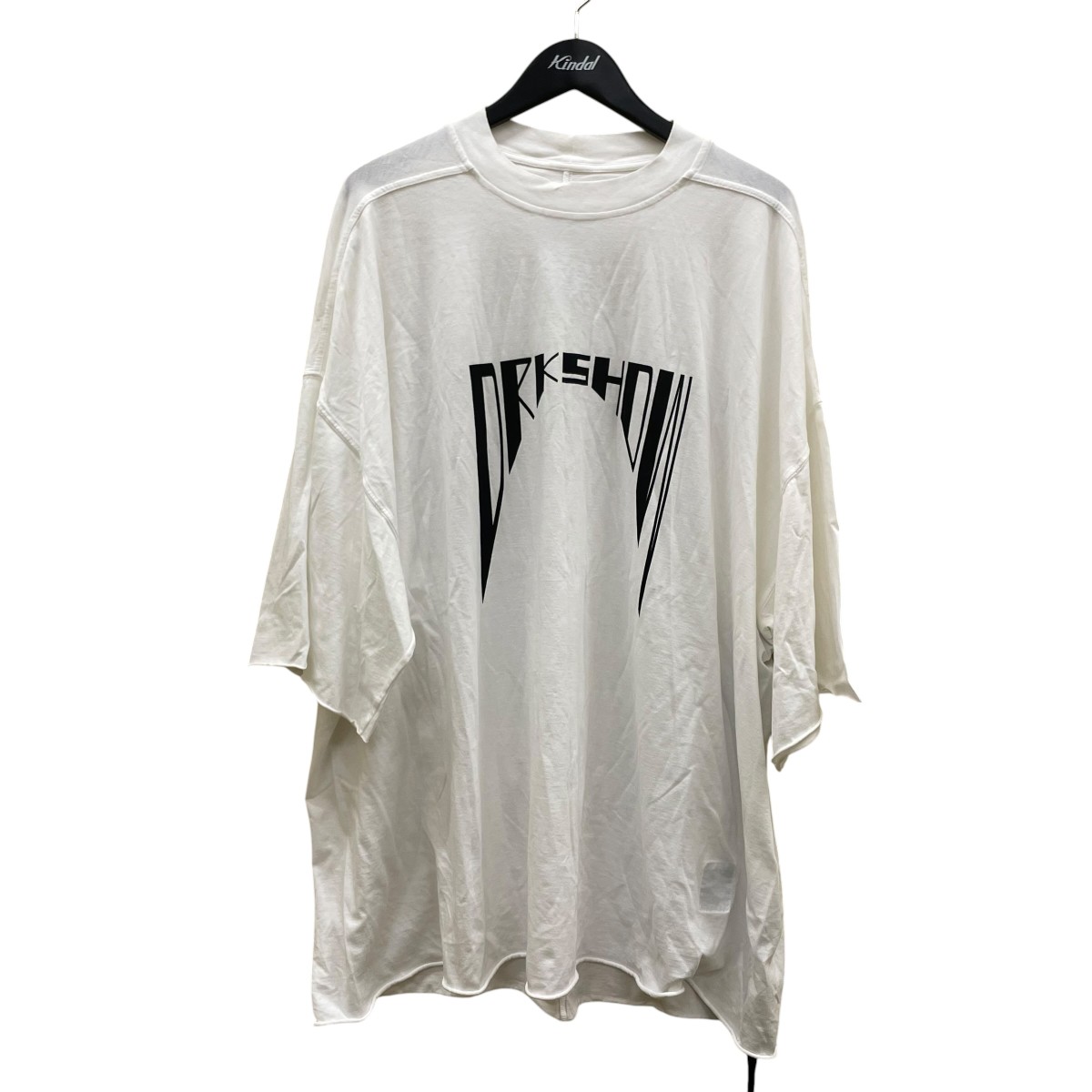 【中古】DRKSHDW 25SS TOMMY T 半袖プルオーバー DU01E3259-RNEP4 白いこと 大きさ：Free 【060526】（ダークシャドウ）