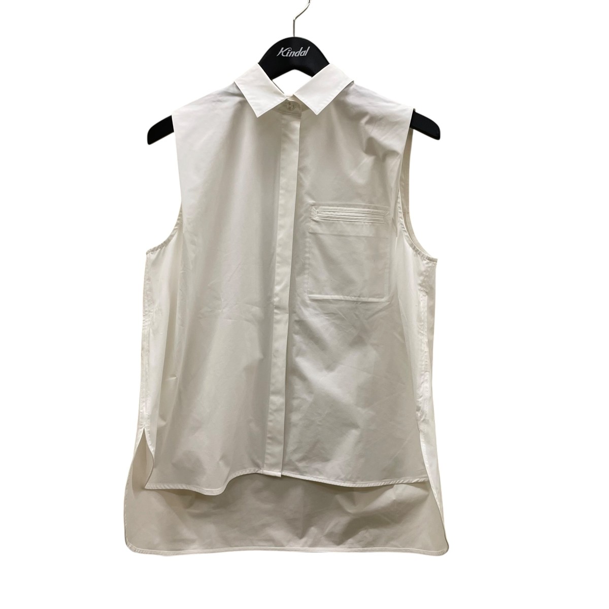 【中古】Nala ノースリーブシャツ 23SW-SH ホワイト サイズ：Free 【060526】（ナラ）