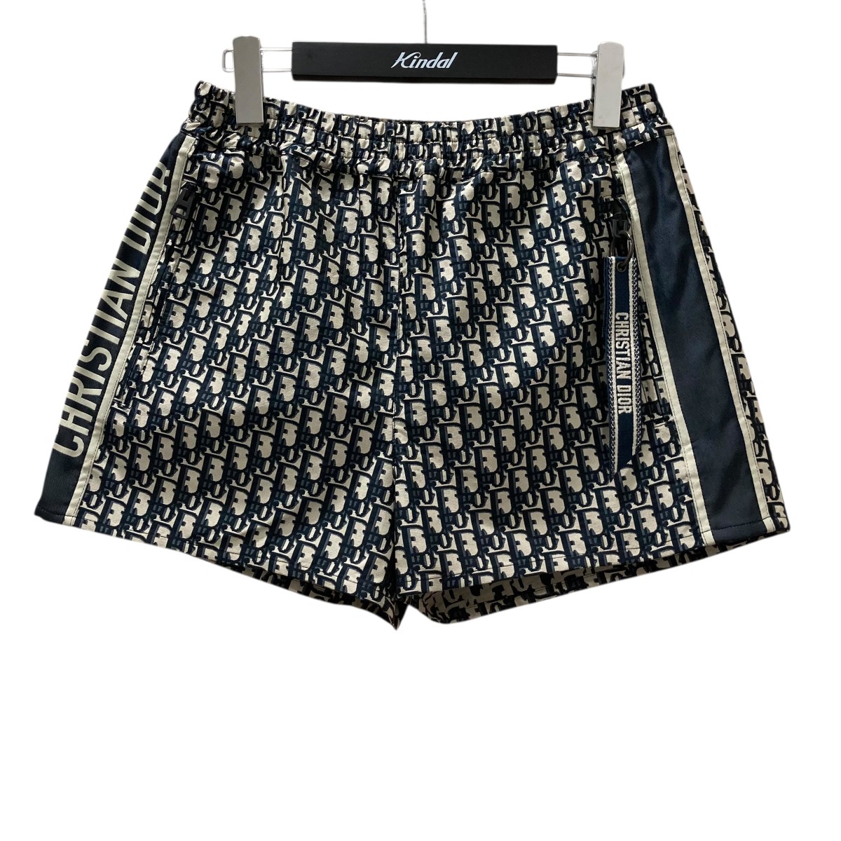 【中古】Christian Dior 23SS オブ漏れる 技術的 タフタ ジャカード 遊撃手ズボン下 117P21A2970 象牙色 大きさ：38 【070526】（ディオール）