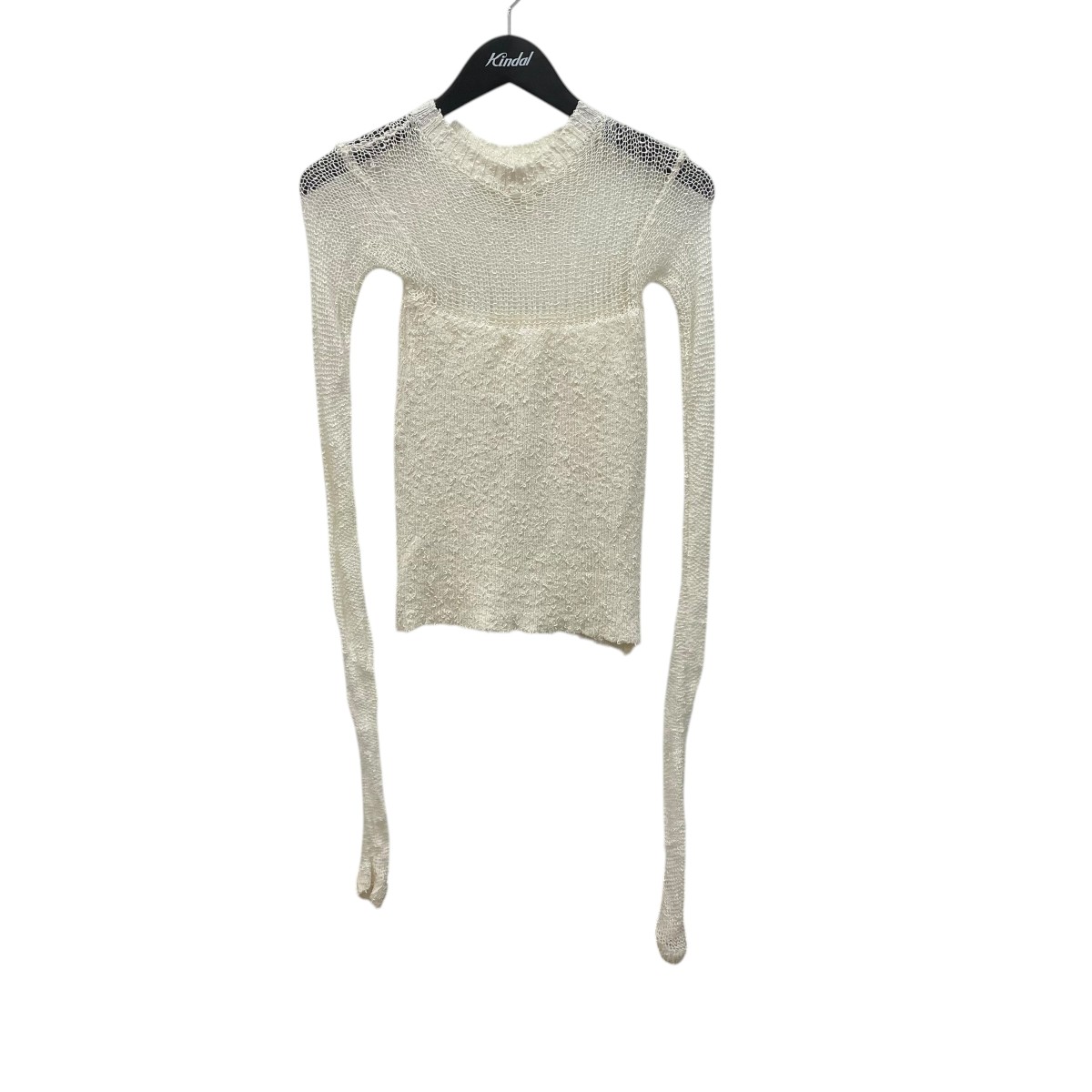 【中古】JIL SANDERニット KR JW IS 0003 ベージュ サイズ：32【価格見直し】｜ブランド古着のカインドオル