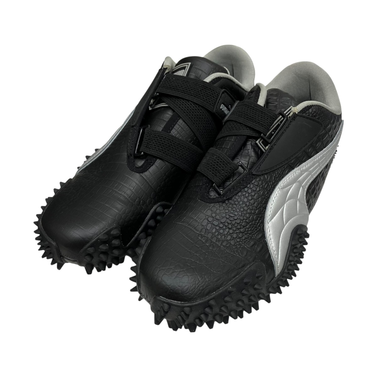 【中古】PUMA A$AP ROCKY スニーカー 404408-01 黒いこと×しろがね色 大いさ：25.0珊 【070526】（ピューマ） 靴-レディース靴