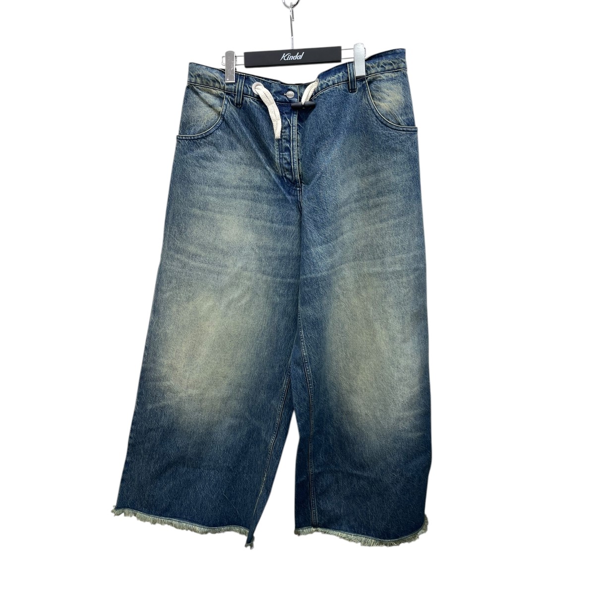 【中古】MONCLER×Palm Angels デニムパンツ I209L2A00001 インディゴ サイズ:48 【070526】(モンクレール×パームエンジェルス)|ブランド古着のカインドオル
