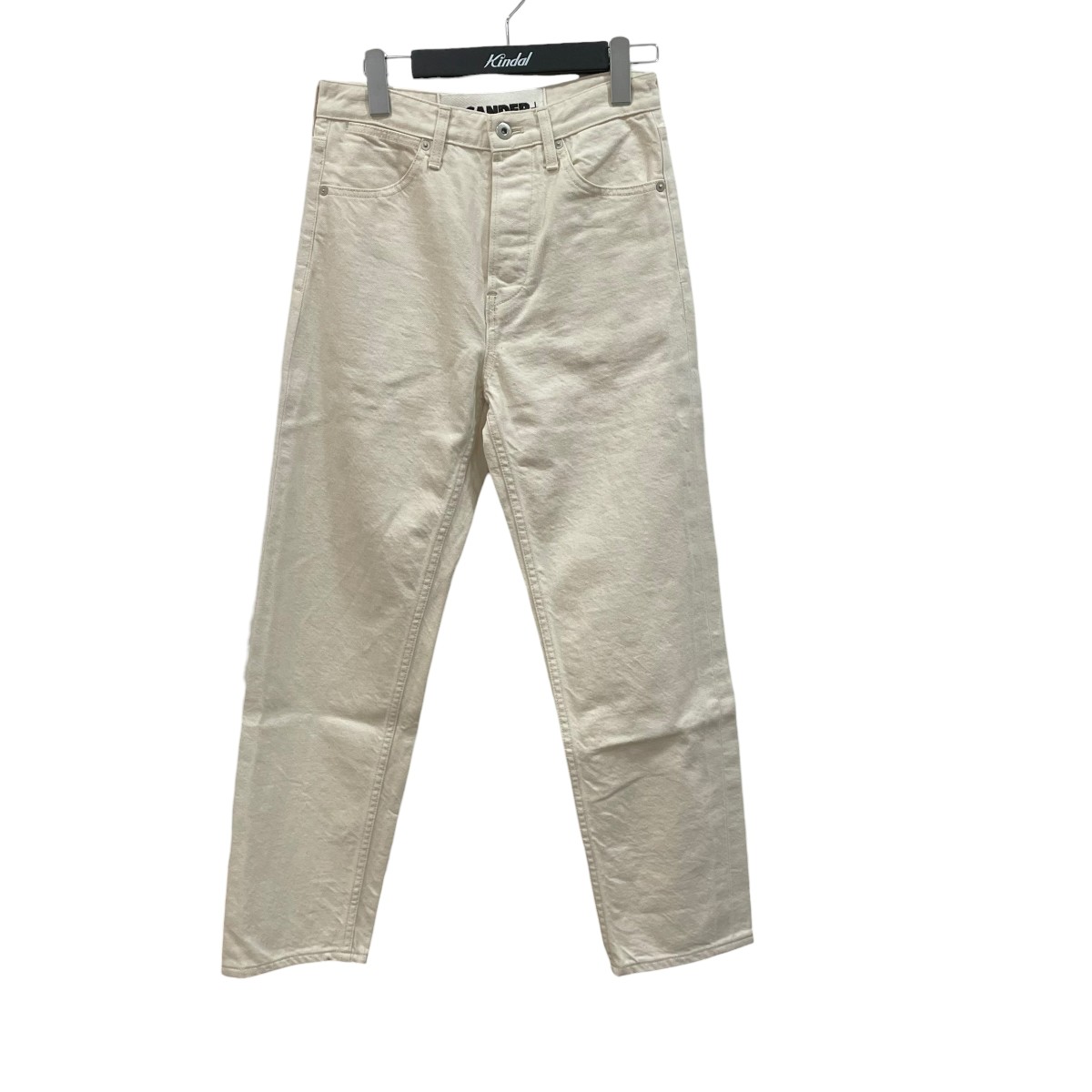【中古】\u003cBR\u003eJIL SANDER+\u003cBR\u003eSTANDARD JEANS ジーンズズボン下 JPPS663102 象牙色 大きさ：25\u003cBR\u003e【通貨価値思いなおす】