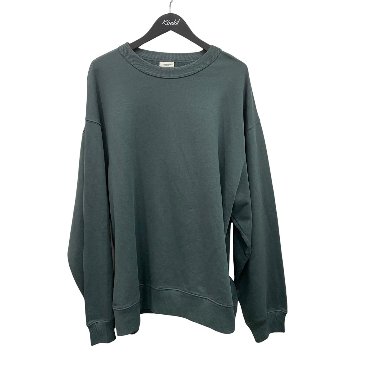 【中古】\u003cBR\u003eDRIES VAN NOTEN\u003cBR\u003eクルーネックスウェット 241121 緑であること 大きさ：M\u003cBR\u003e【通貨価値思いなおす】