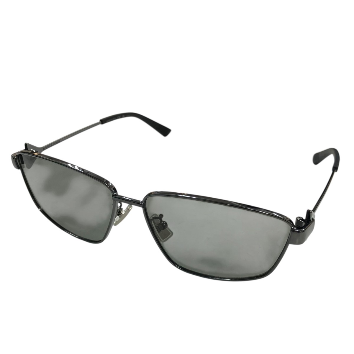 【中古】BOTTEGA VENETA 「BV1185S」黒眼鏡 しろがね色 【070526】（ボッテガヴェネタ）
