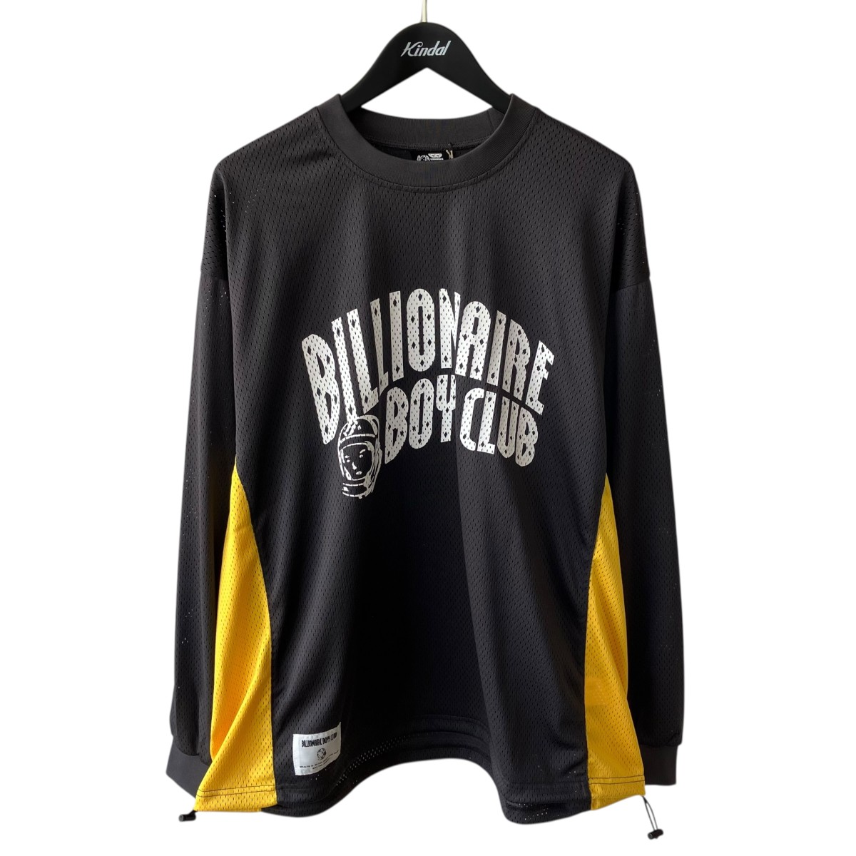 【中古】\u003cBR\u003eBILLIONAIRE BOYS CLUB\u003cBR\u003eMesh L／s C＆s メッシュティーシャツ BBCJP261C009 薄墨色 大きさ：M\u003cBR\u003e【通貨価値思いなおす】