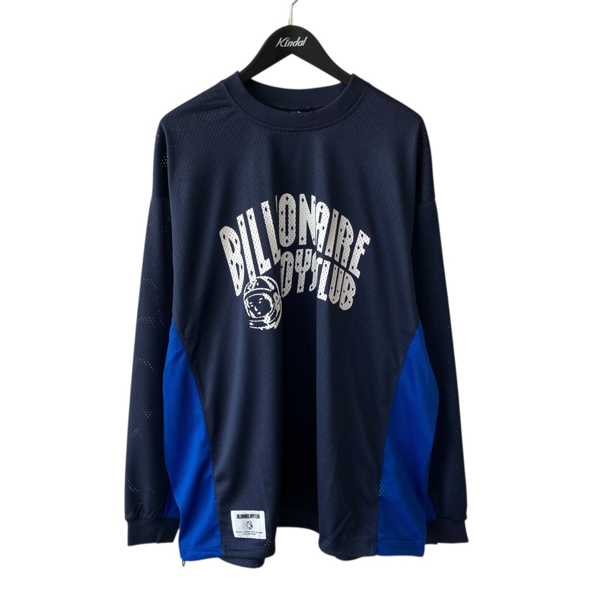 【中古】\u003cBR\u003eBILLIONAIRE BOYS CLUB\u003cBR\u003eMesh L／s C＆s メッシュティーシャツ BBCJP261C009 米国海軍 大きさ：XL\u003cBR\u003e【通貨価値思いなおす】