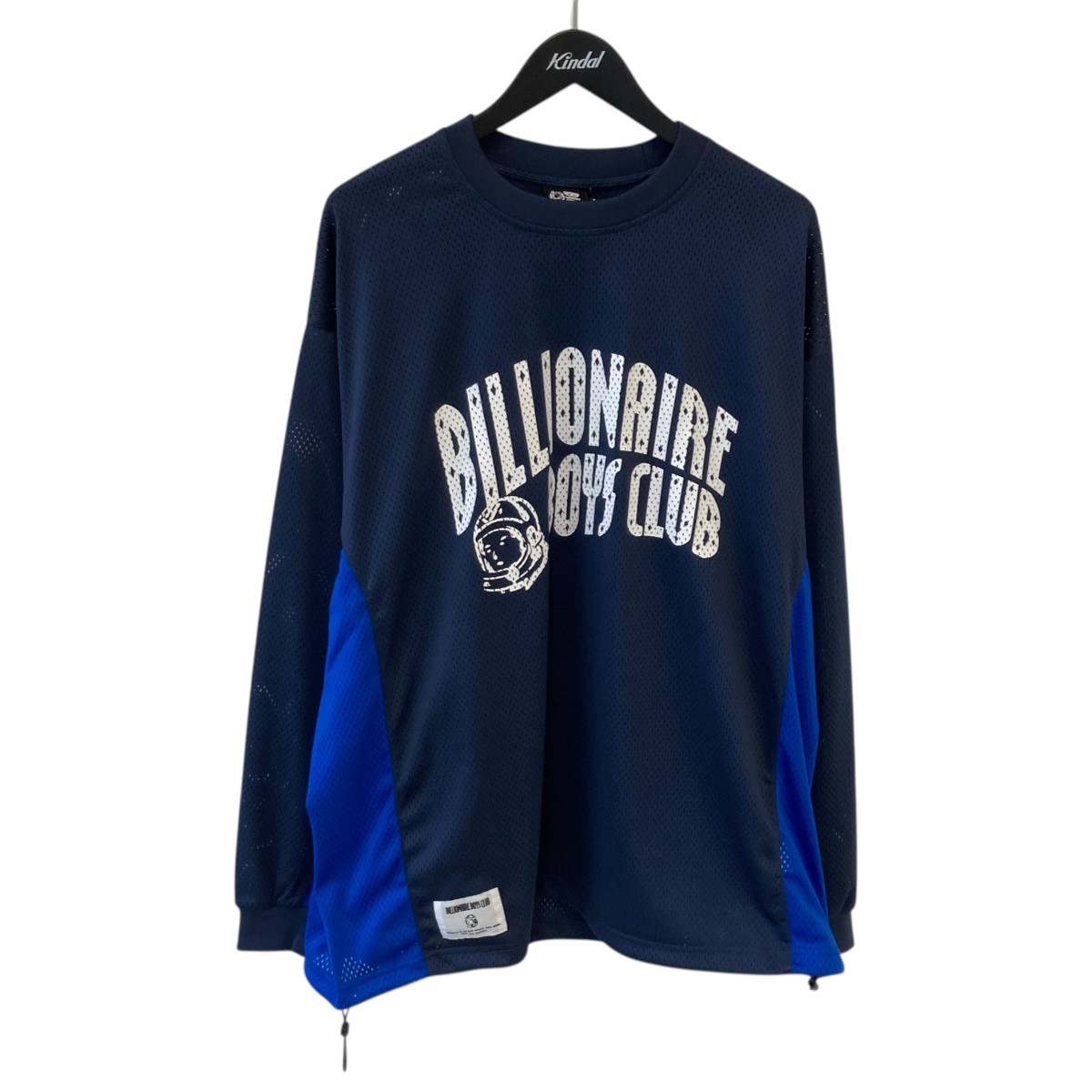 【中古】\u003cBR\u003eBILLIONAIRE BOYS CLUB\u003cBR\u003eMesh L／s C＆s メッシュティーシャツ BBCJP261C009 米国海軍 大きさ：L\u003cBR\u003e【通貨価値思いなおす】