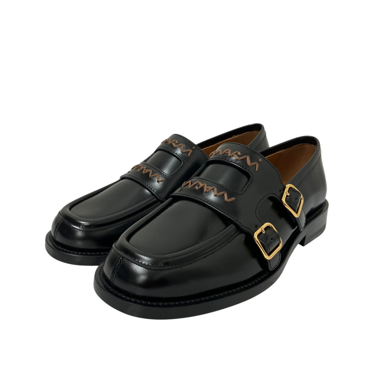 【中古】MARNI 25AW 置き目毛皮 MOMS006002 黒いこと 大きさ：36 【080526】（マルニ）