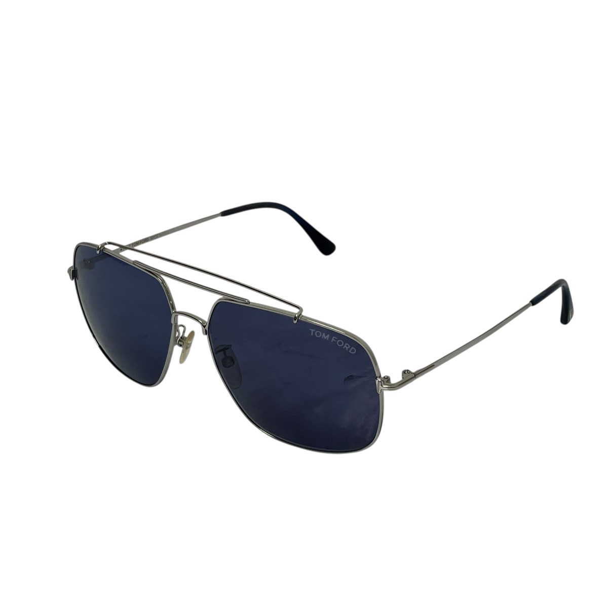 【中古】TOM FORD　サングラス TF561-K ネイビー&times;シルバー 【080526】（トムフォード）｜ブランド古着のカインドオル