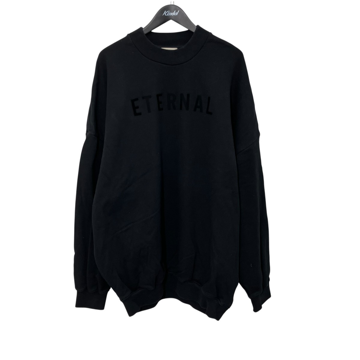 【中古】\u003cBR\u003eFEAR OF GOD\u003cBR\u003eETERNAL モックネックスウェット 黒いこと 大きさ：XL\u003cBR\u003e【必要経費思いかえす】