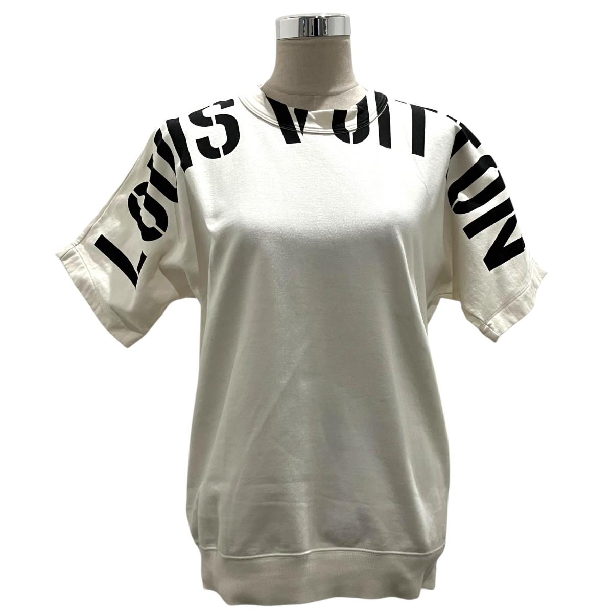 【中古】LOUIS VUITTON×FRAGMENTS 半袖汗水 RM172M JIU 白いこと 大きさ：M 【080526】（ルイヴィトン×欠けら）