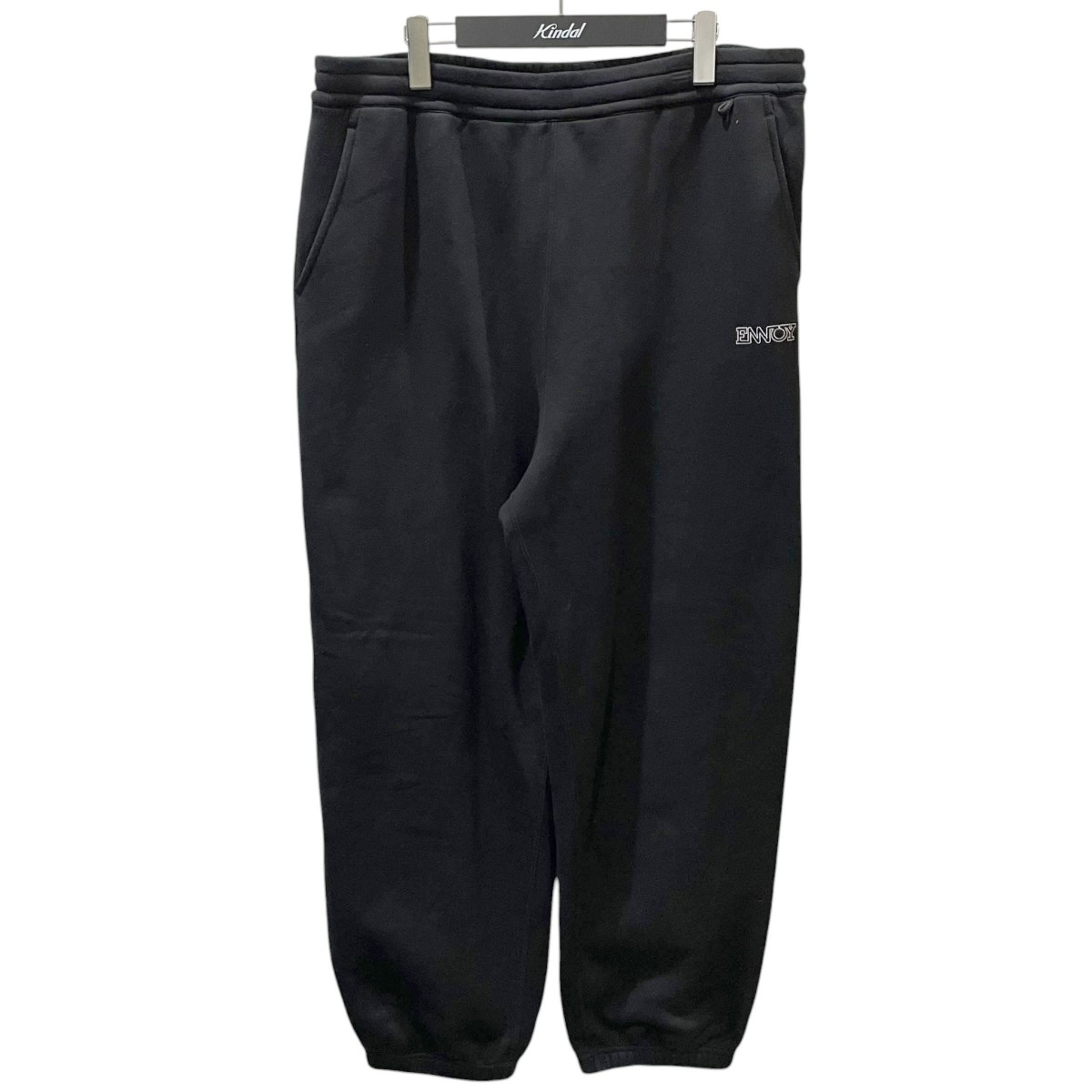 【中古】\u003cBR\u003eENNOY\u003cBR\u003e24AW エレクトリックロゴタイプ スウェットパンツ Electric Logo Sweat Pants AW24BRENPT07NTL 黒いこと 大きさ：XXL\u003cBR\u003e【必要経費思いかえす】