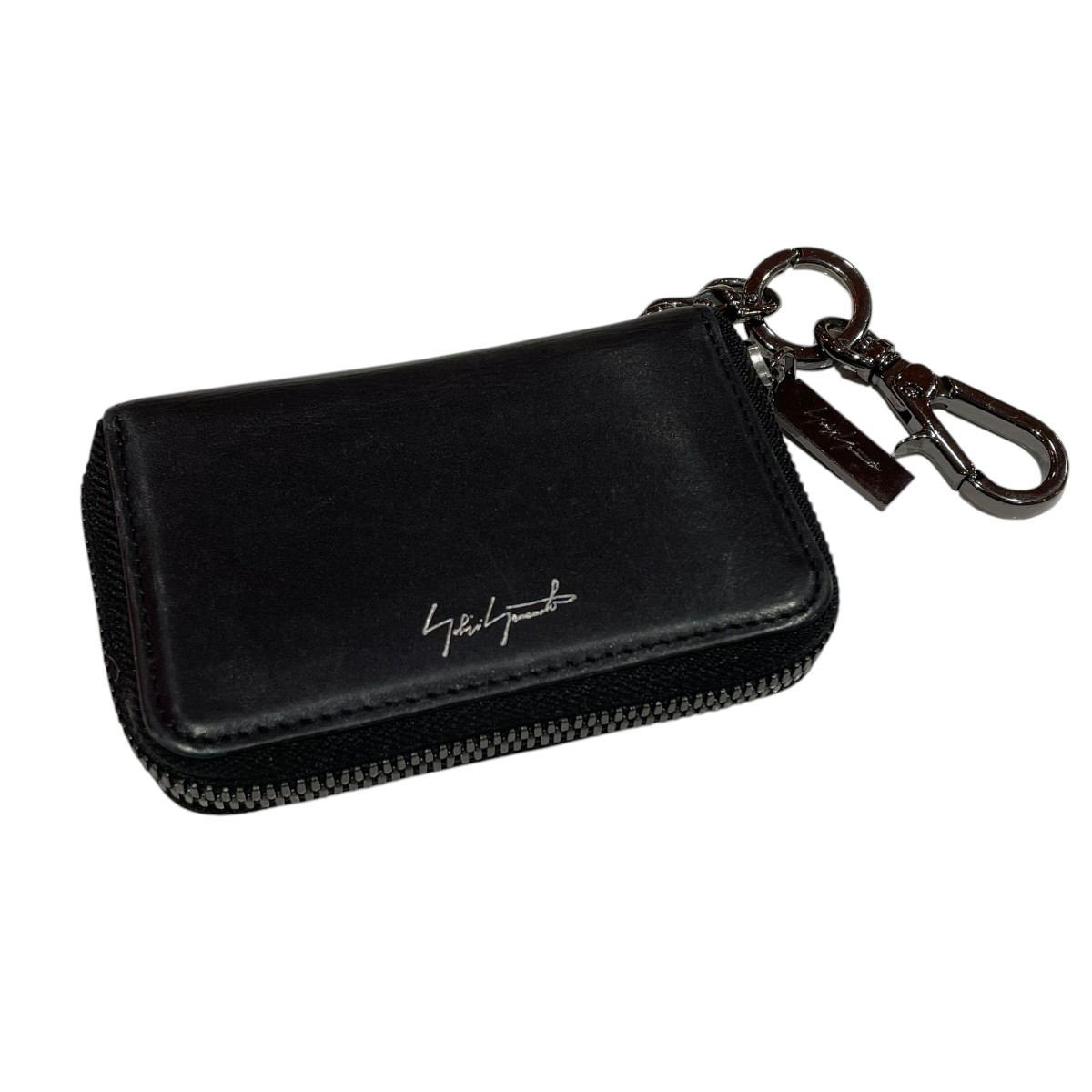 【中古】YOHJI YAMAMOTO　キーケース DK-A04-793-1-02 ブラック 【080526】（ヨウジヤマモト）｜ブランド古着のカインドオル