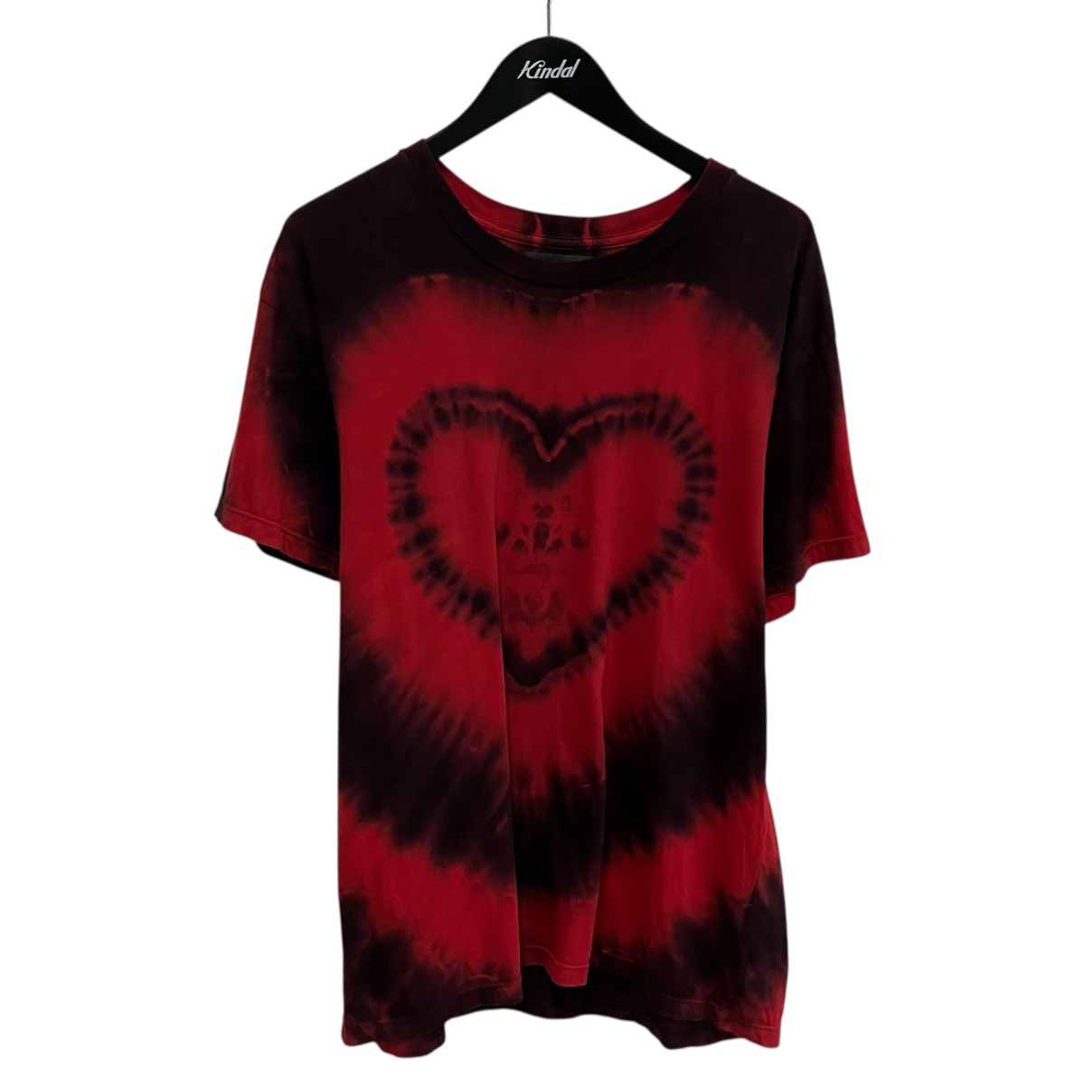 【中古】AMIRI　ハート Tシャツ レッド&times;ブラック サイズ：S 【090526】（アミリ）｜ブランド古着のカインドオル