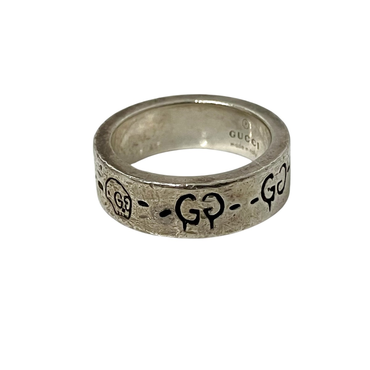 【中古】GUCCI 生きすだま輪っか しろがね色 【090526】（グッチ）