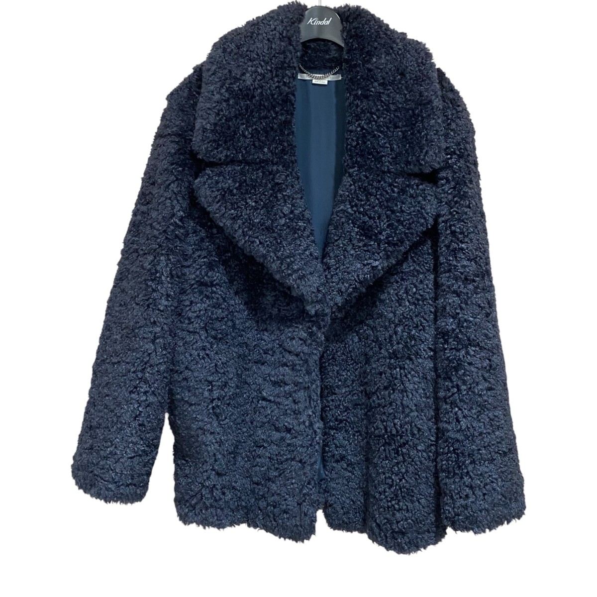 【中古】STELLA McCARTNEY FLUFFY SHORT JACKET 680088 米国海軍 大いさ：34 【080526】（ステラマッカートニー） コート・ジャケット-レディースファッション