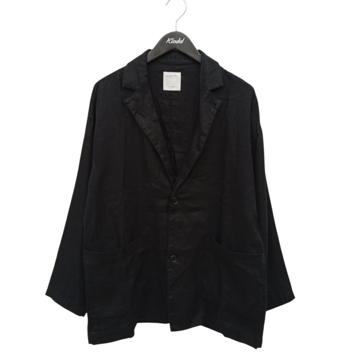 【中古】kagure×北欧、生活様式の御先棒店 テーラードジャケット 903-70905266-X 黒いこと 大きさ：M 【090526】（かぐれ）