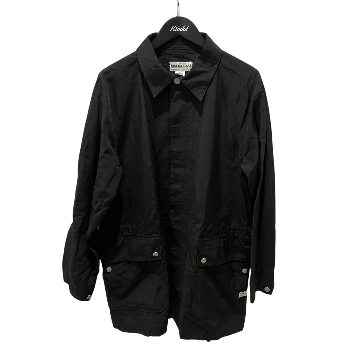 【中古】SASSAFRAS ジャケット ブラック サイズ:L 【050626】(ササフラス)|ブランド古着のカインドオル