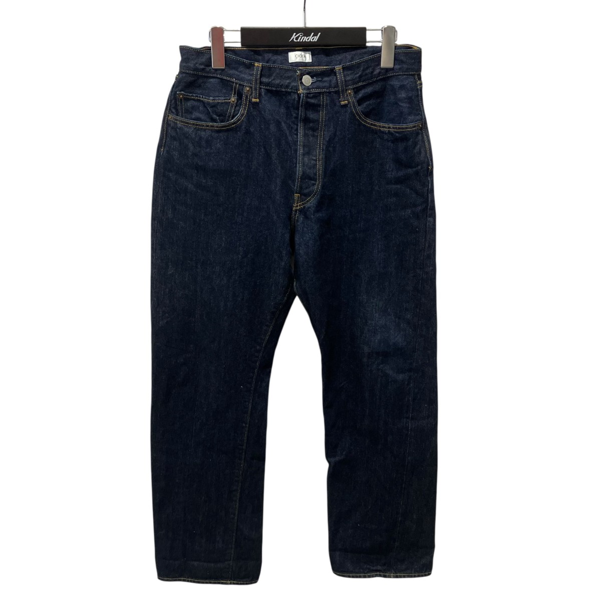 【中古】CIOTASTRAIGHT 5 POCKET PANTS デニムパンツ PTLM-21STB インディゴ サイズ:30【価格見直し】|ブランド古着のカインドオル