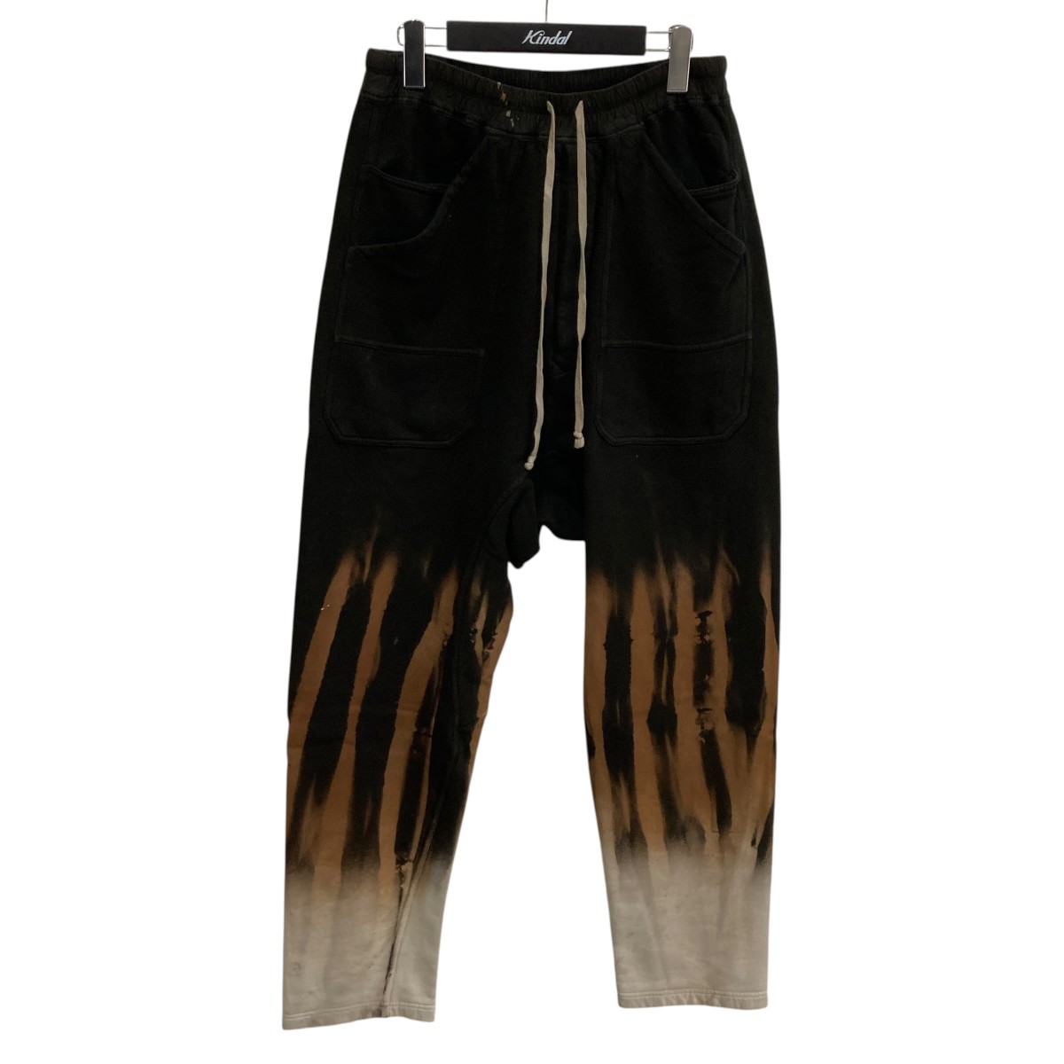 【中古】DRKSHDW Classic Drawstring Cargo スウェットパンツ DU02D2370-FSUN ベージュ×黒いこと 大きさ：S 【110526】（ダークシャドウ）