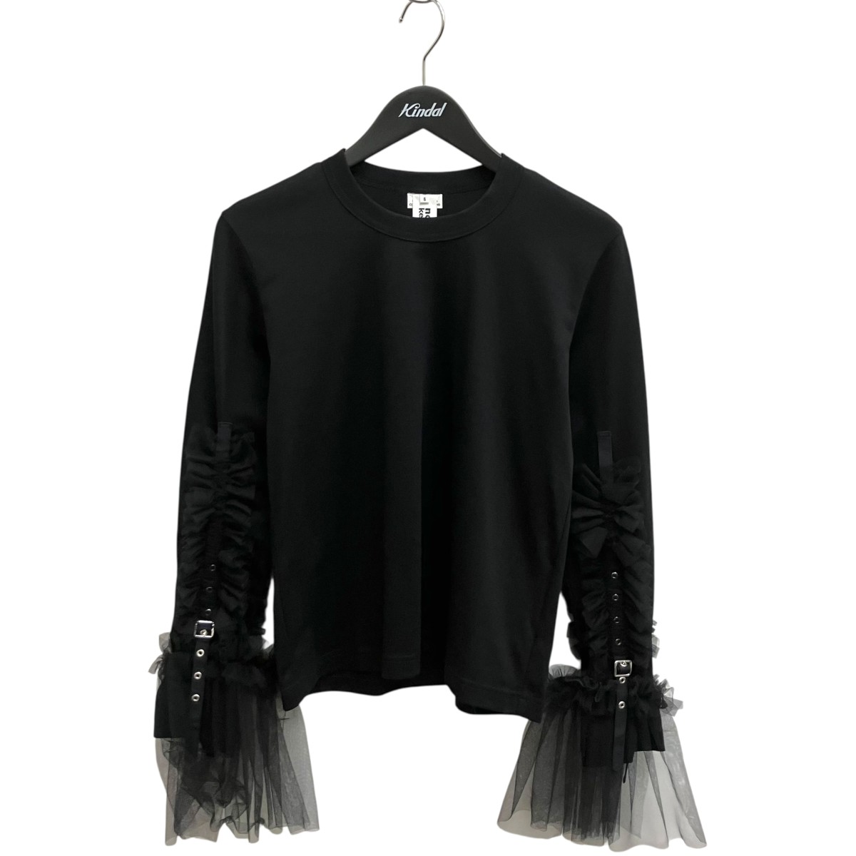 【中古】\u003cBR\u003enoir kei ninomiya\u003cBR\u003e長袖カットソー 3O-T014 黒いこと 大きさ：S\u003cBR\u003e【通貨価値思いなおす】