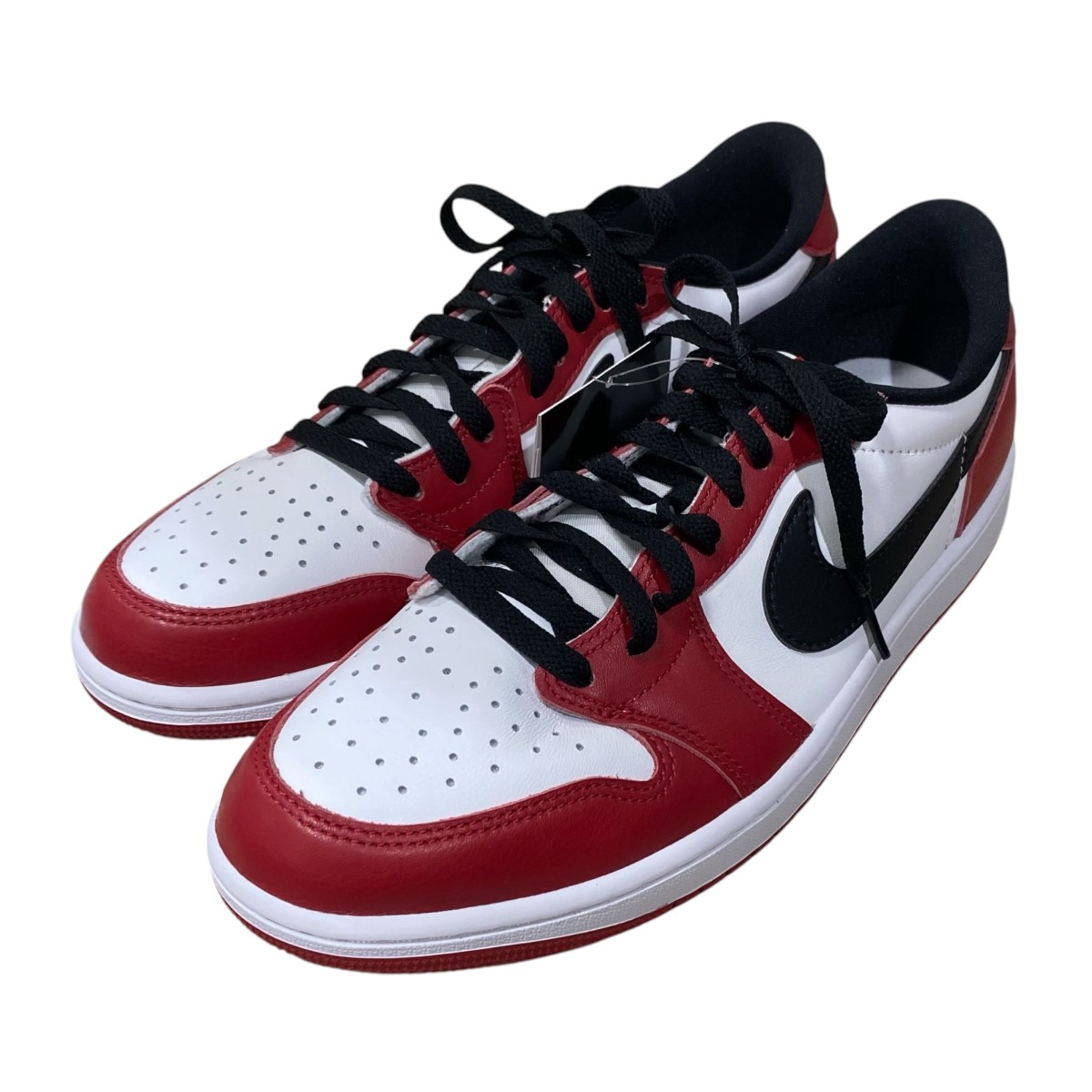 【中古】NIKE Air Jordan 1 Retro Low OG Chicago HQ6998-600 白いこと×赤いこと 大きさ：27.5 【100526】（ナイキ）