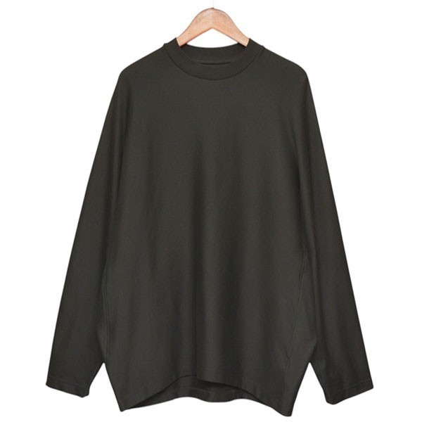 【中古】nonnotte 2024AW Draping C N Pullover クルーネックスウェット 調教師 黒いこと 大いさ：4 【110526】（ノ航空マイル） メンズファッション-トップス