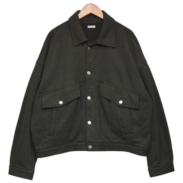 【中古】Antwort 2025SS SWEAT TRUCKER JACKET スウェットトラッカージャケット 黒いこと 大いさ：2 【110526】（アントワート）