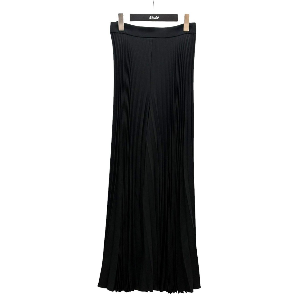【中古】CELINE プリーツワイドパンツ 2P005865C 黒いこと 大いさ：36 【110526】（セリーヌ）