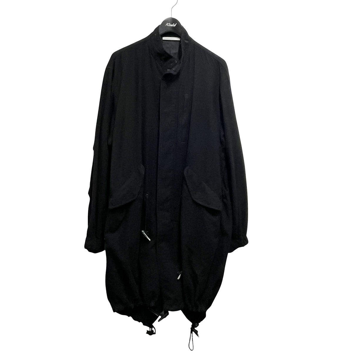 【中古】Y’s M65毛糸厚地の外套 MZ-C07-102 黒いこと 大きさ：3 【110526】（ワイズ）
