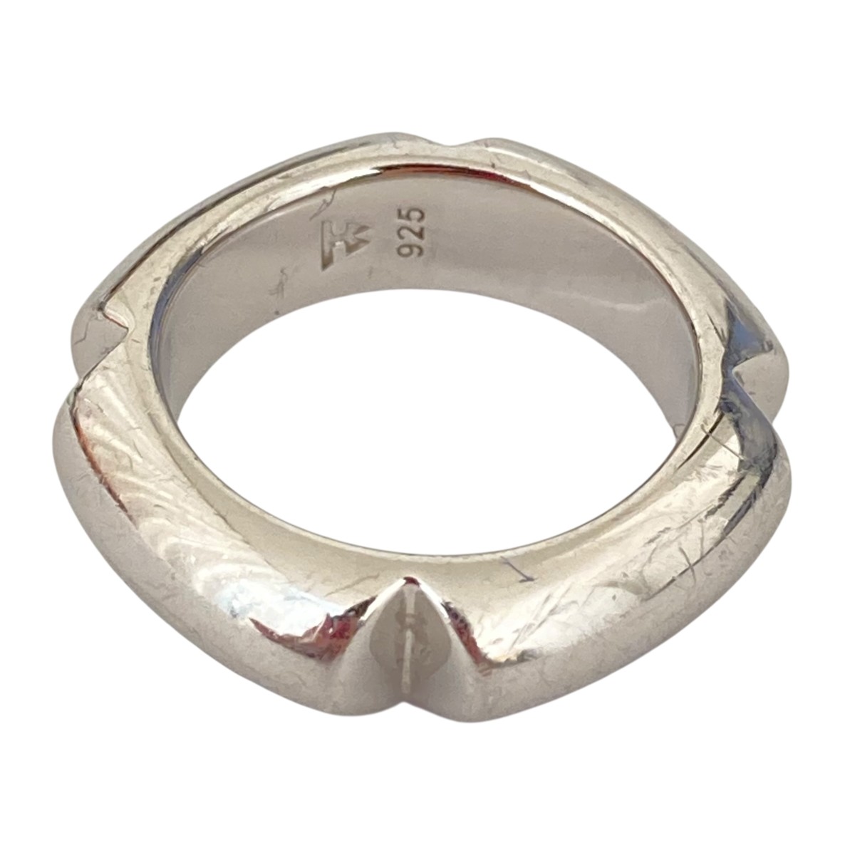 【中古】TOM WOOD KIMBERLITT RING 輪っか しろがね色 大いさ：52(約12号) 【120526】（トム木材）