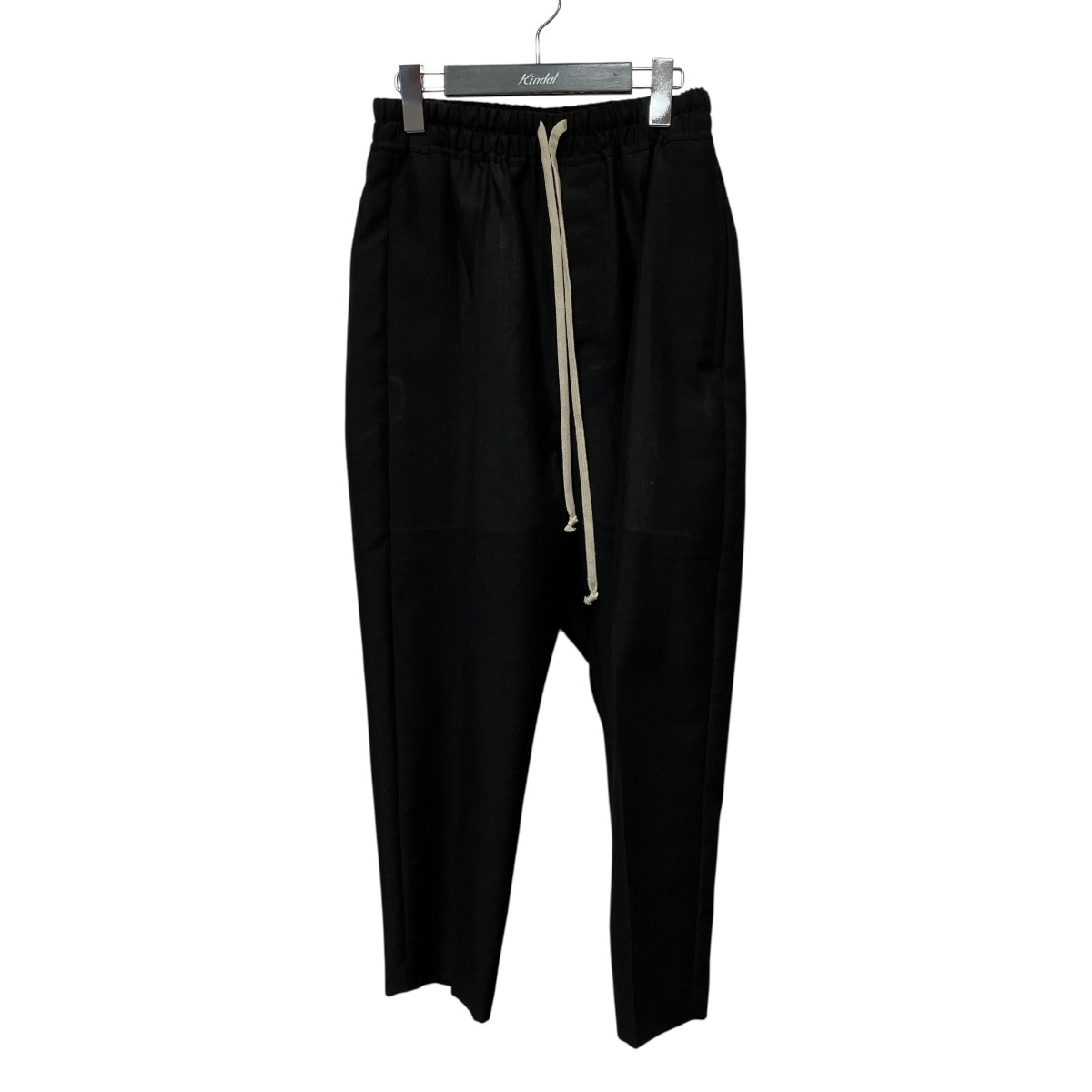 【中古】RICK OWENS シアードローコードパンツ RU21S6395 黒いこと 大きさ：46 【120526】（リックオウエンス）