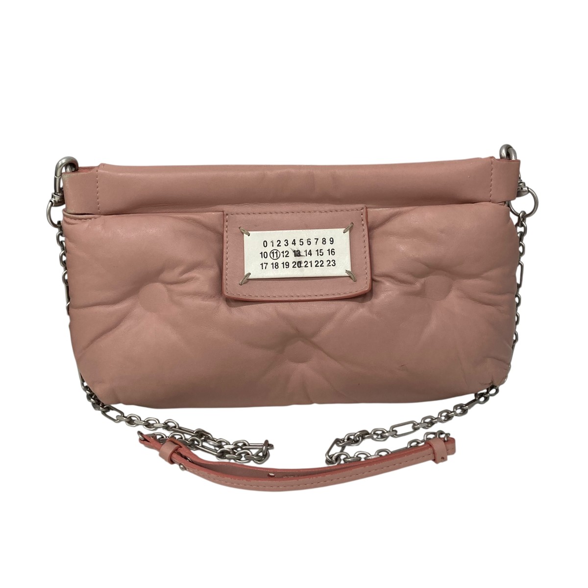 【中古】Maison Margiela 瓦ゲットー チェーン店ショルダーバッグ S61WF0021 【130526】（メゾンマルジェラ）