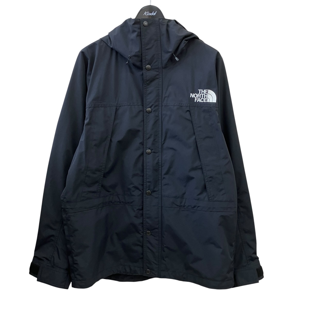 【中古】THE NORTH FACE MOUNTAIN LIGHT JK 御山パーカー NP62550 黒いこと 大いさ：L 【130526】（ザノースフェイス）