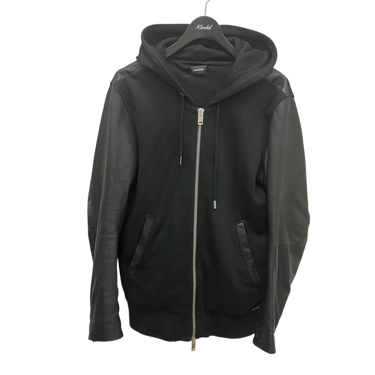 【中古】DIESEL ジップパーカー 黒いこと 大きさ：S 【130526】（ディーゼル）