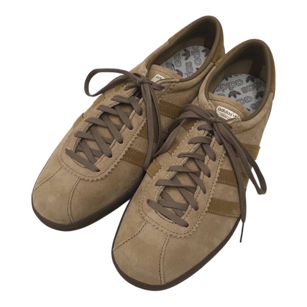 【中古】\u003cBR\u003eadidas\u003cBR\u003eスウェードシューズ ベージュ 大きさ：25糎\u003cBR\u003e【通貨価値思いなおす】