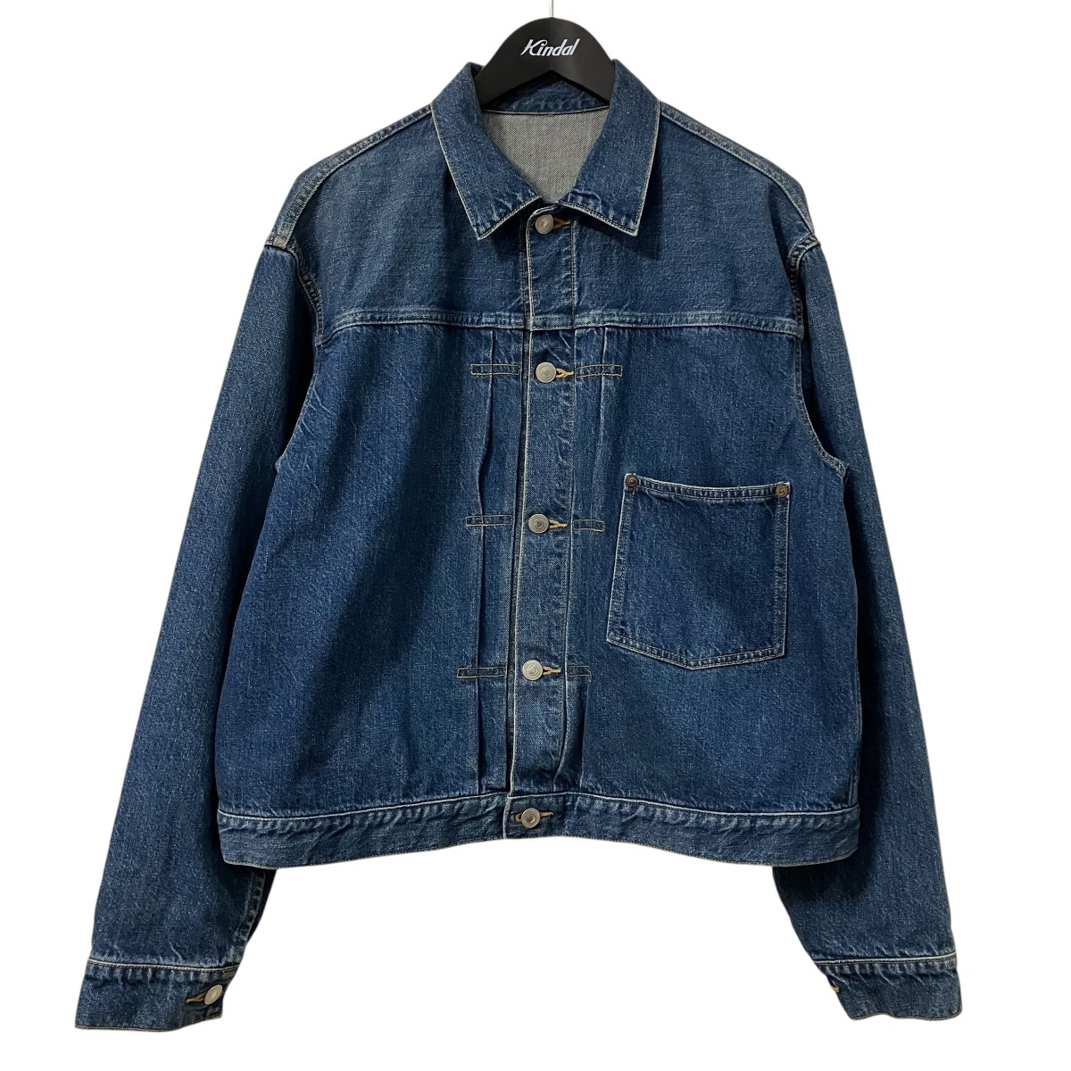 【中古】URU ジーンズ上衣 23SCD01B インディゴ 大きさ：2 【030626】（ウル）