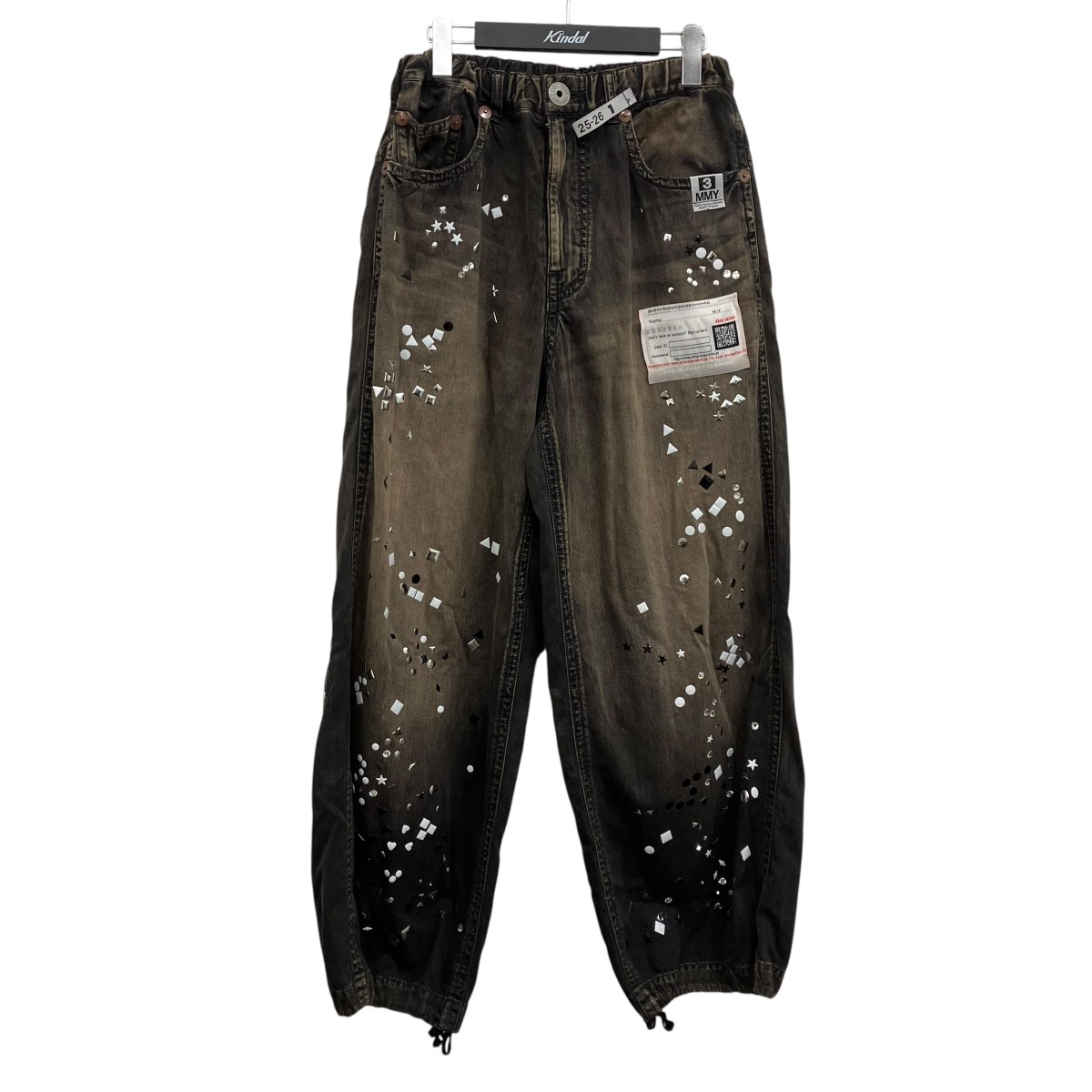 【中古】Maison MIHARA YASUHIRO ズボン下 薄墨色 大いさ：36 【130526】（メゾンミハラヤスヒロ）
