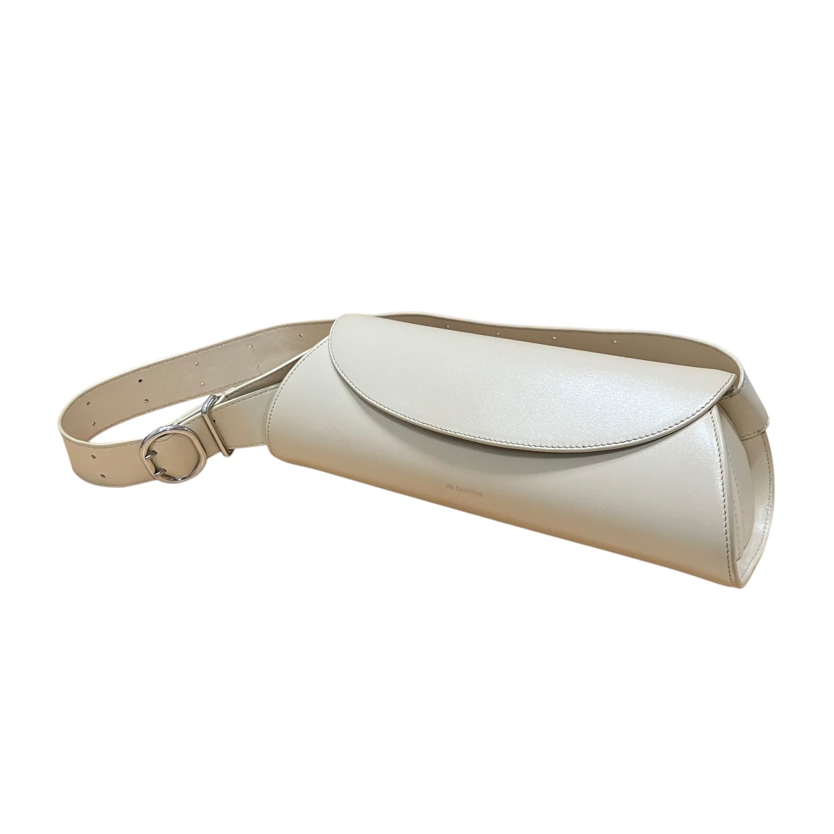 【中古】JIL SANDER カンノーロショルダーバッグ ベージュ 大きさ：- 【130526】（ジルサンダー）