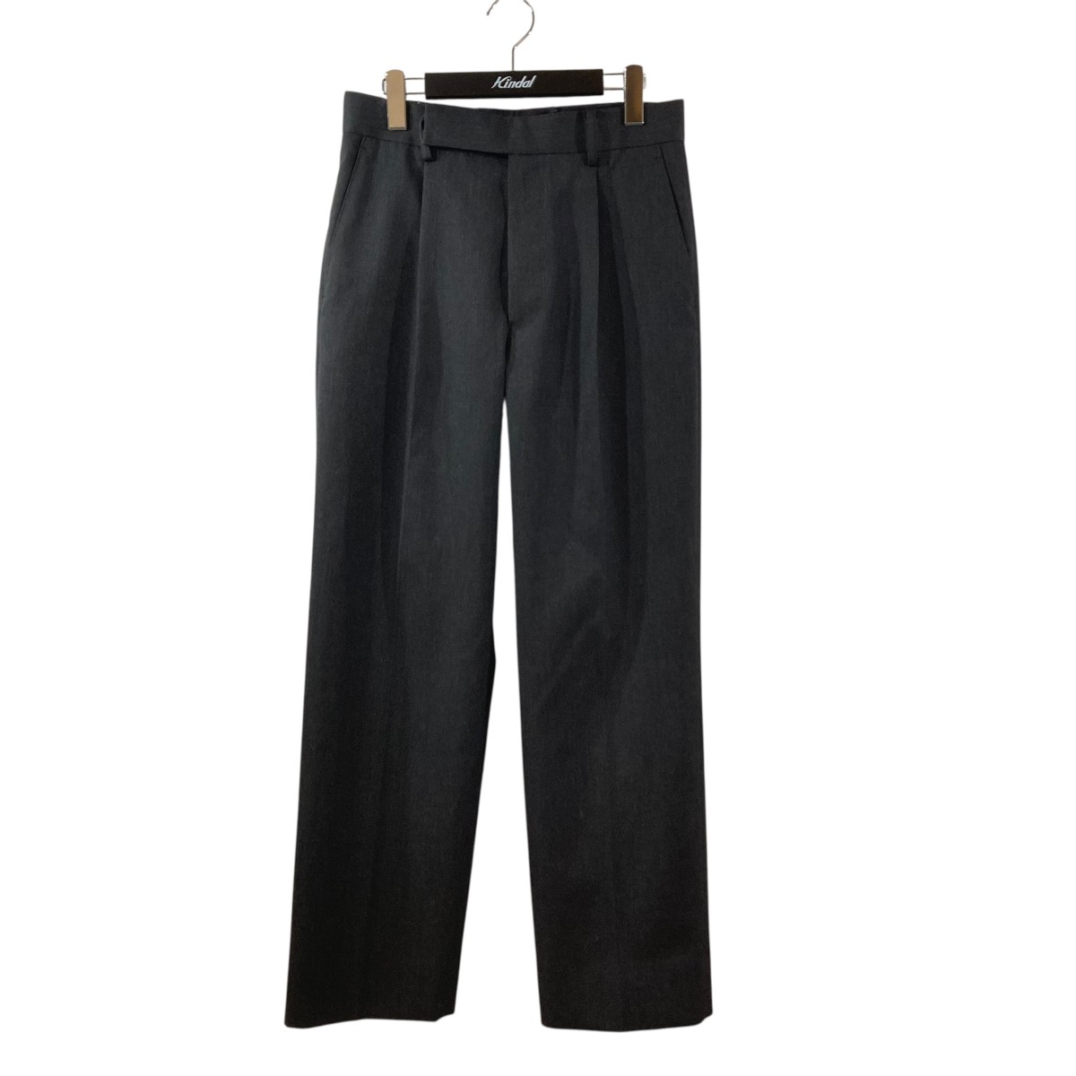【中古】THE RERACS 26SS THE SLACKS STRAIGHT スラックス 26SS-REPT-292 薄墨色 大きさ：46 【130526】（ザリラクス）