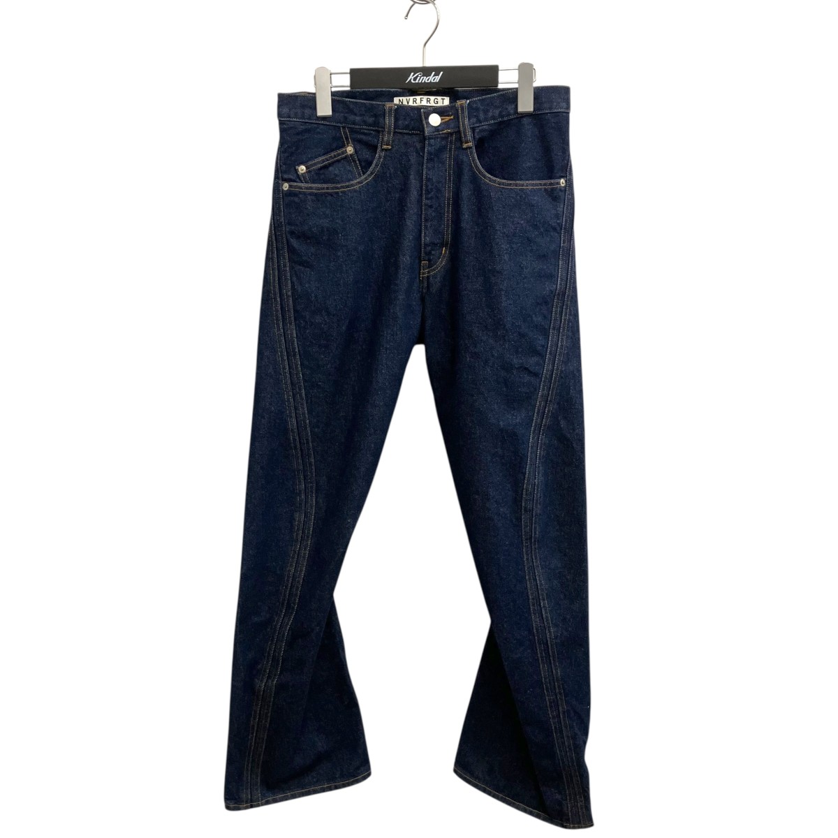 【中古】\u003cBR\u003eNVRFRGT\u003cBR\u003eツイストデニムパンツ NF232P05A インディゴ 大きさ：1\u003cBR\u003e【通貨価値思いなおす】