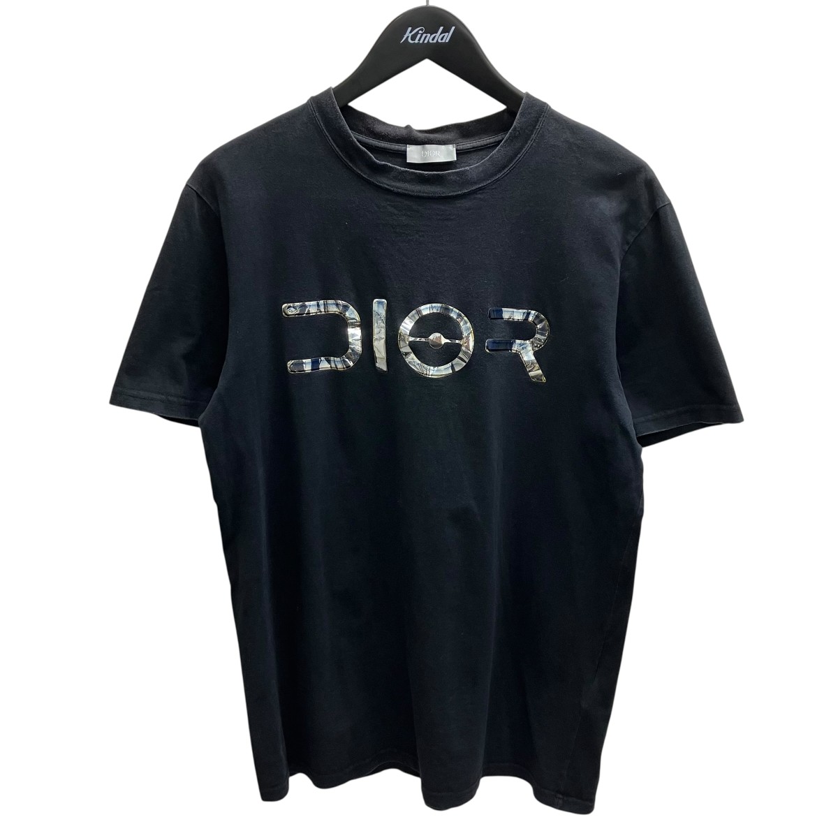 【中古】DIOR 19AW 半袖カットソー 薄墨色 大きさ：M 【140526】（クリスチャンディオール）