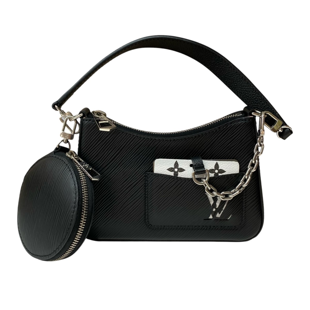 【中古】LOUIS VUITTON エピ マレリー二 M20998 黒いこと 【130526】（ルイヴィトン）
