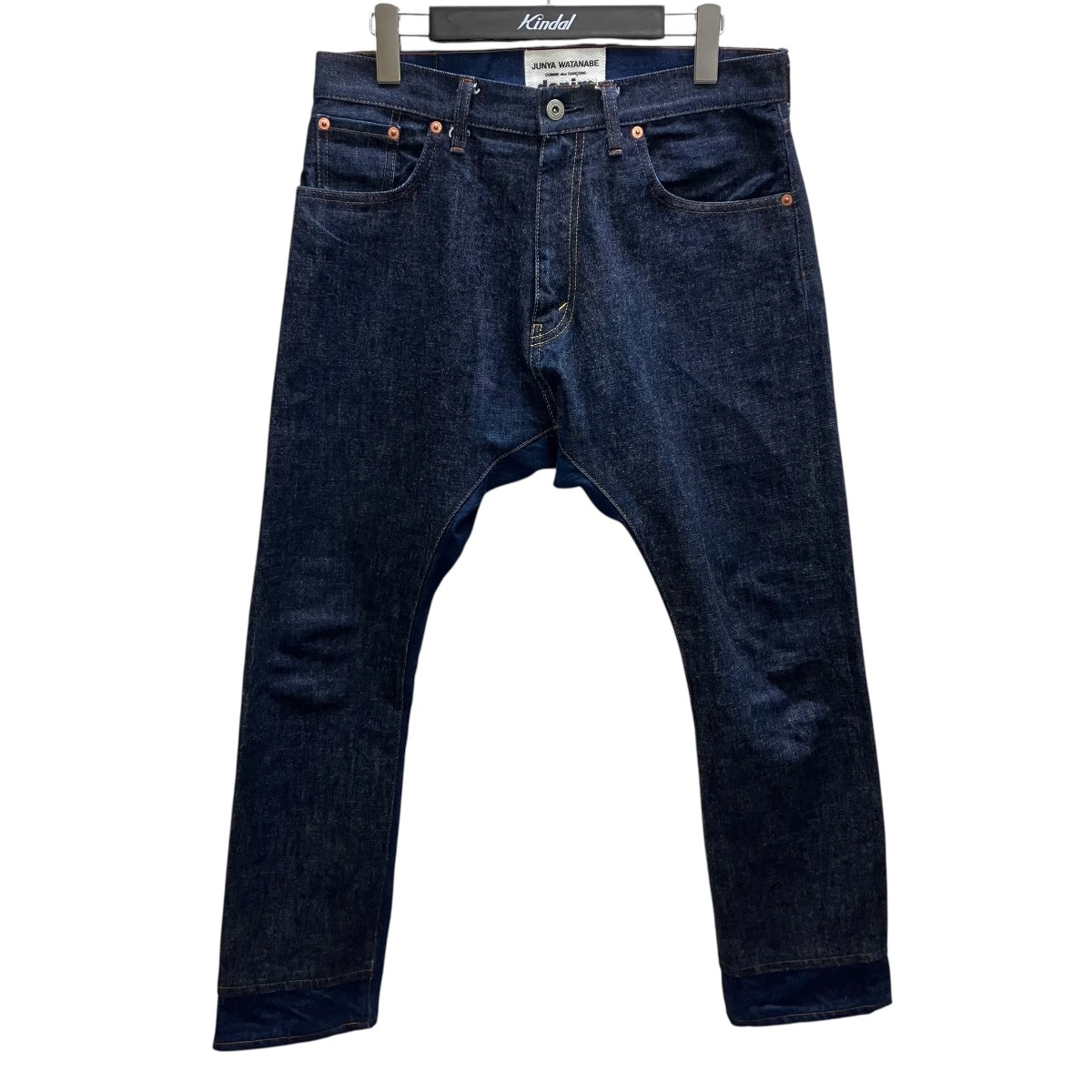 【中古】JUNYA WATANABE CDG ジーンズズボン下 インディゴ 大きさ：XS 【140526】（ジュンヤワタナベコムデギャルソン）