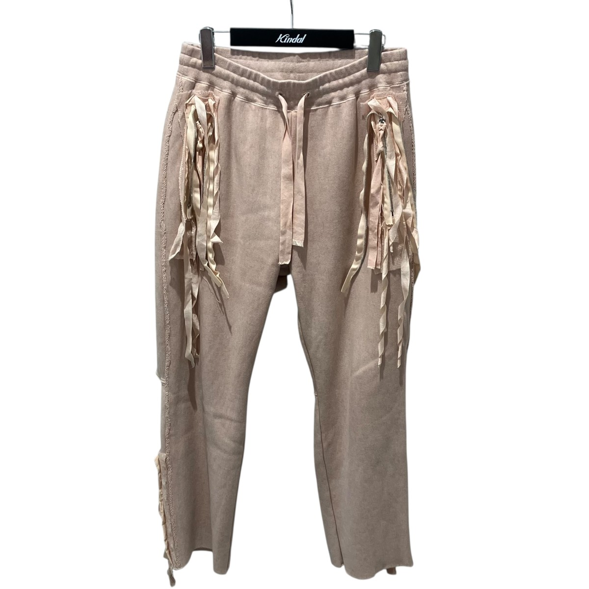 【中古】Midorikawa MID22SS-CU03 SWEAT PANTS PINK スウェットパンツ サクラ色 大いさ：S 【140526】（ミドリカワ） ズボン・パンツ-メンズファッション