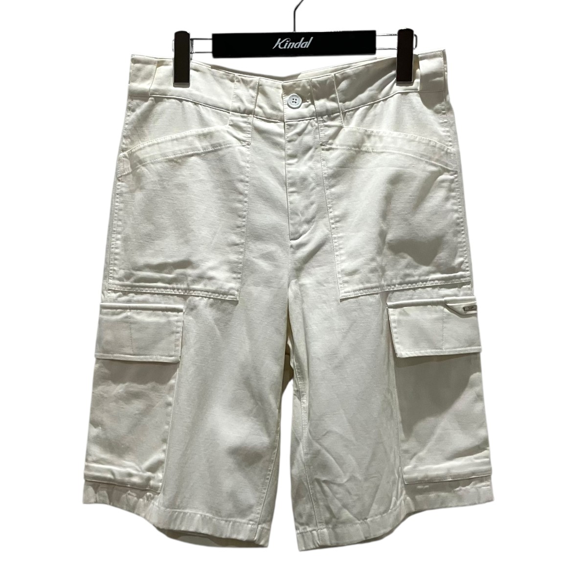 【中古】LOUIS VUITTON ハーフカーゴパンツ RM222Q NC3 HNP41W 白いこと 大きさ：38 【140526】（ルイヴィトン）