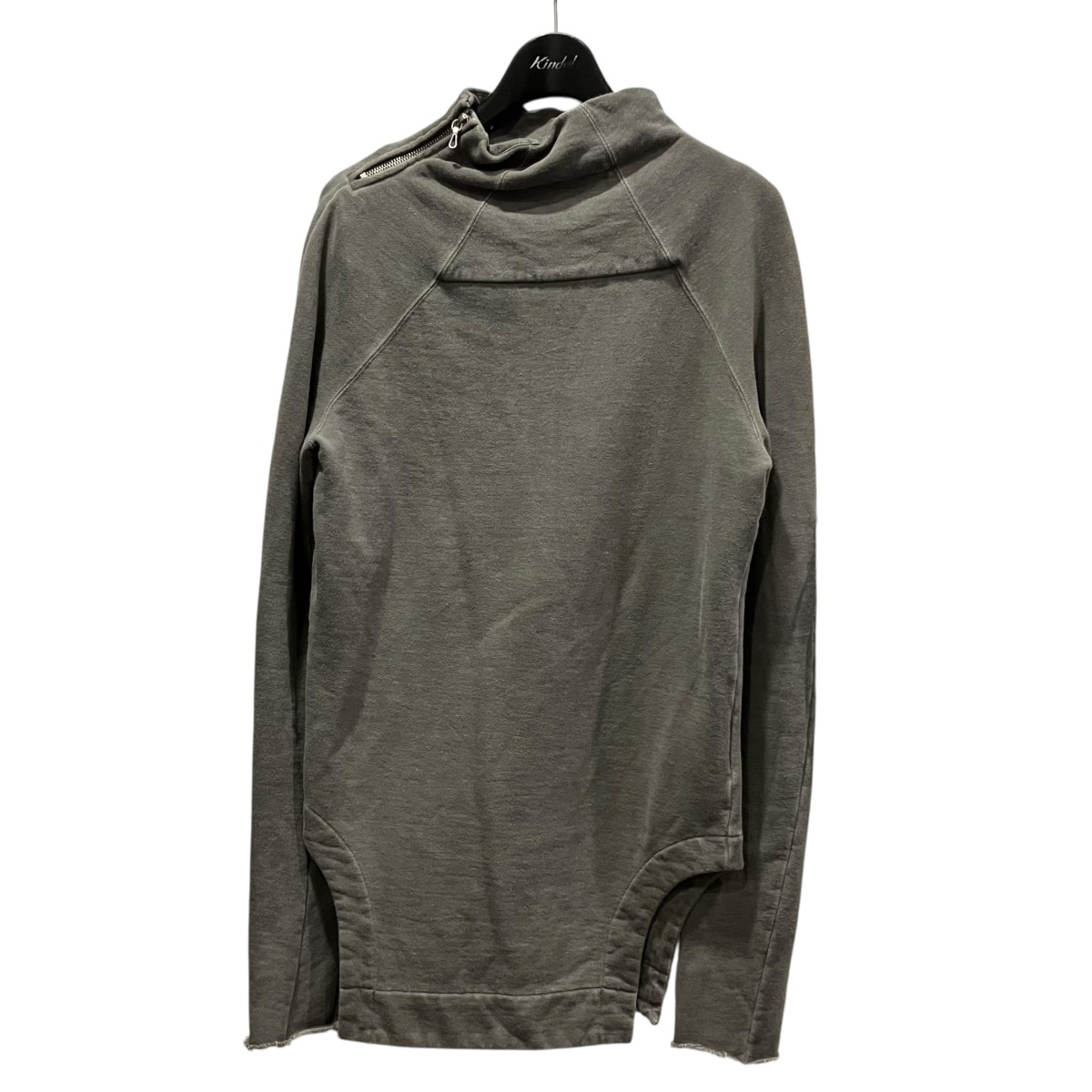 【中古】JULIUS Arched Hem High Necktop ハイネックスウェット 927CUM2 薄墨色 大きさ：7 【140526】（ユリウス）