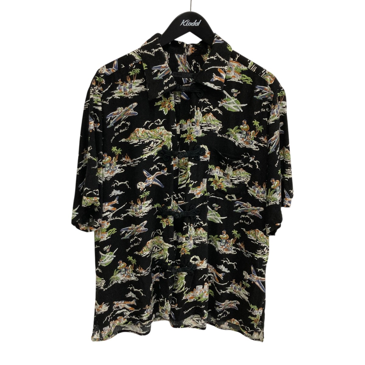 【中古】SOPH． 半袖プルオーバー SOPH-180059 黒いこと 大きさ：M 【150526】（ソフ）